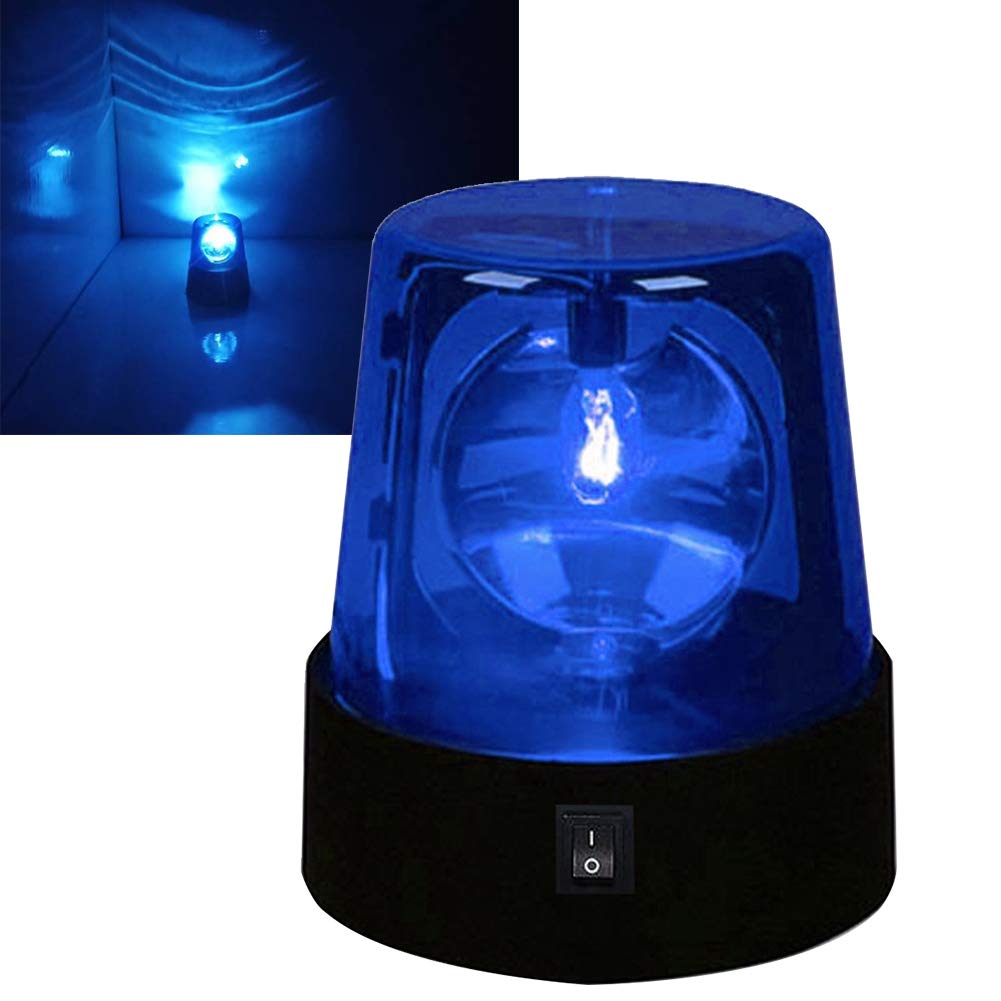 MAYiT LED Strobe Light, Disco Party Rotating Lamp DJ Flashing Stage Lights Police Car Beacon Siren Strobe Light with Switch Cont
