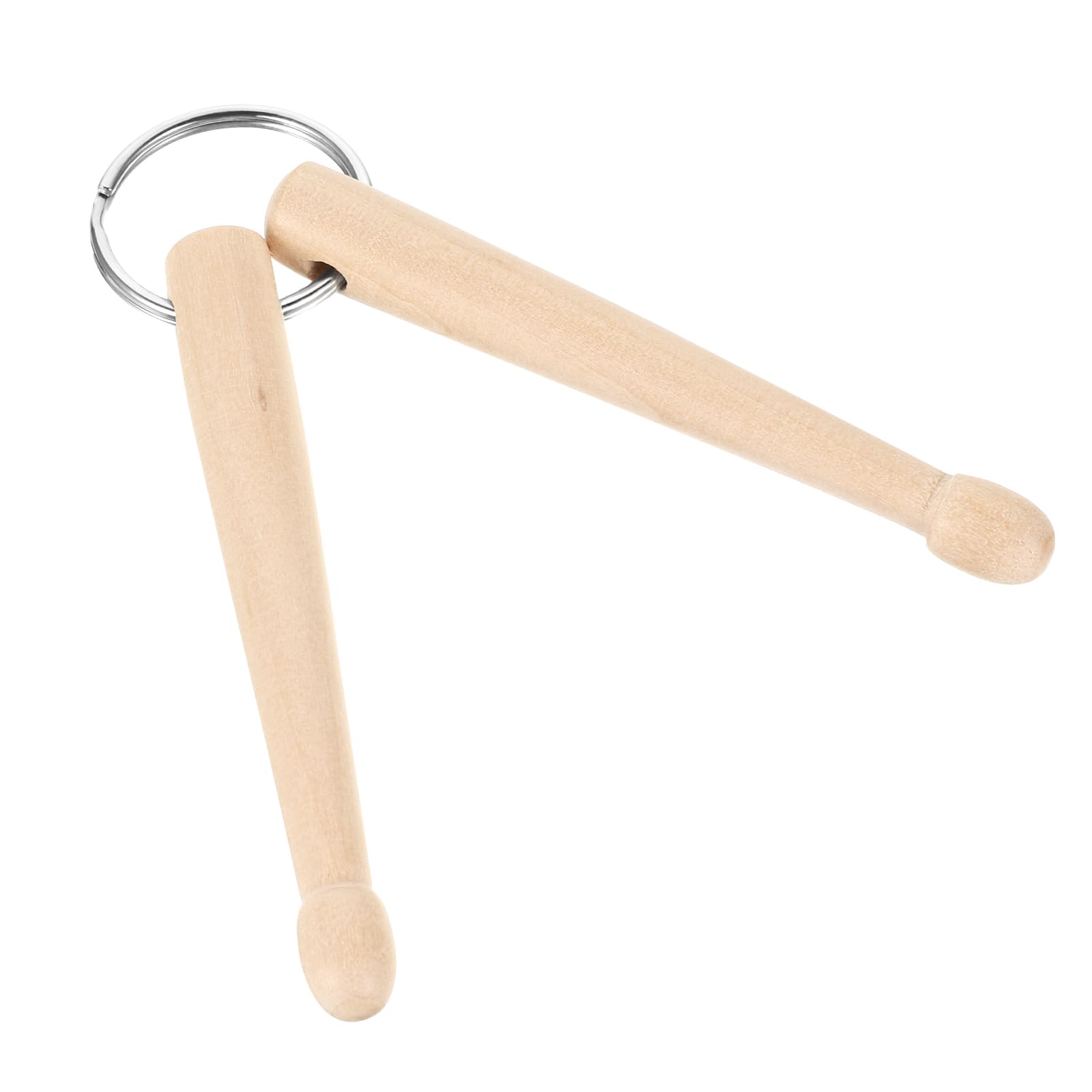 Mini Drum Sticks Keychain Wood Miniature Drum Stick Keychain Mini Drumsticks Drums Key Keychains Minis Drumsticks Keychains Deco