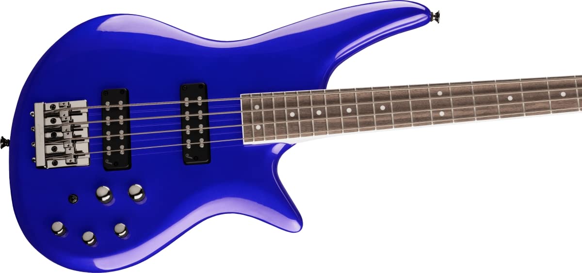 Jackson JS Series Spectra Bass JS3, Indigo Blue, Laurel Fingerboard