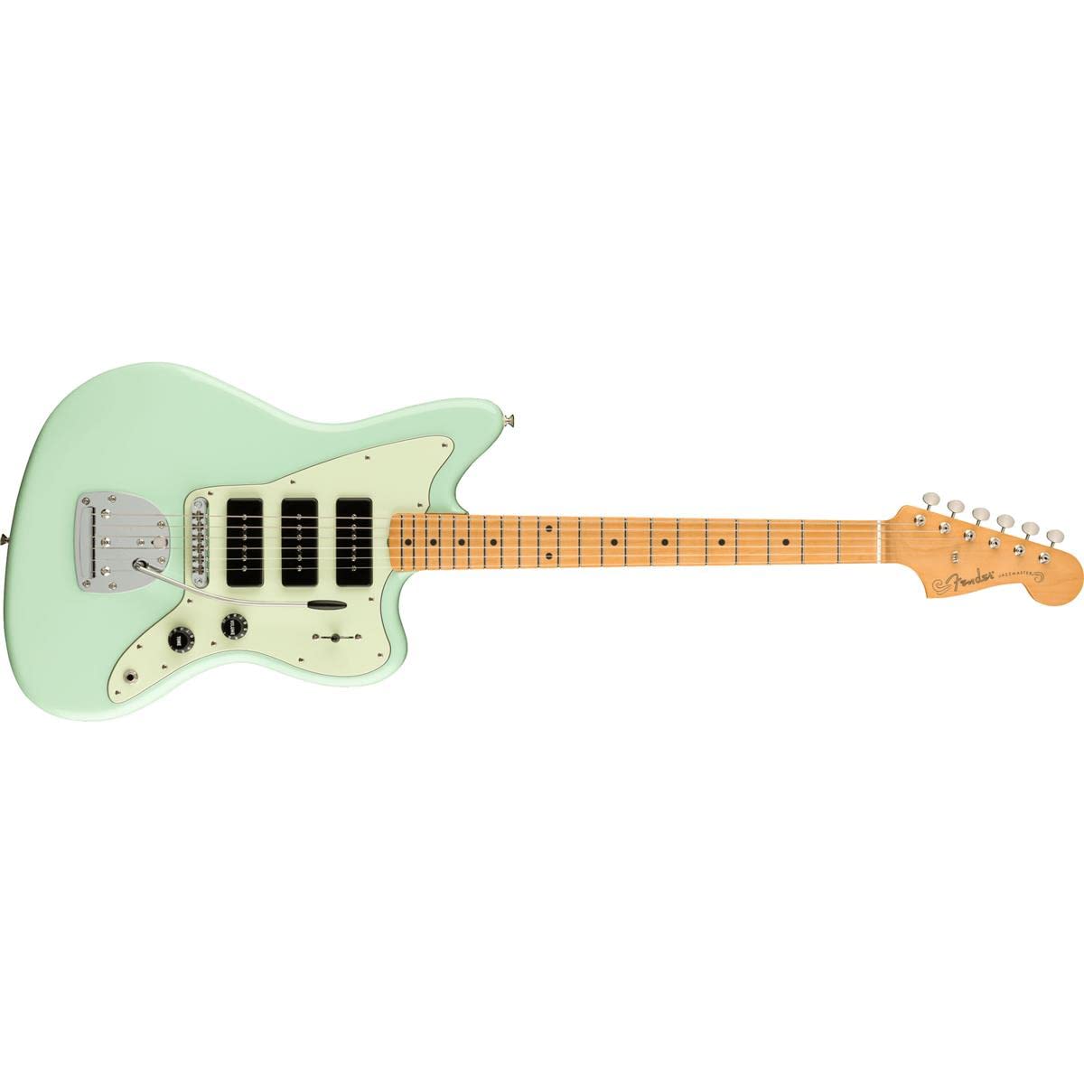 Fender Noventa Jazzmaster, Maple Fingerboard, Surf Green