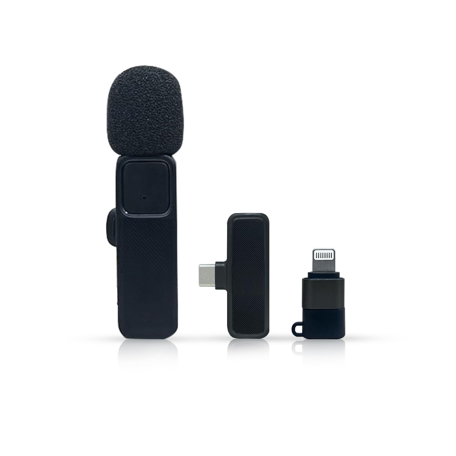 Humble M13 Omnidirectional Lavalier Wireless Microphone For Type-C & Iphone, Noise Reduction Lapel Mic For Youtube, Vlogging, Si