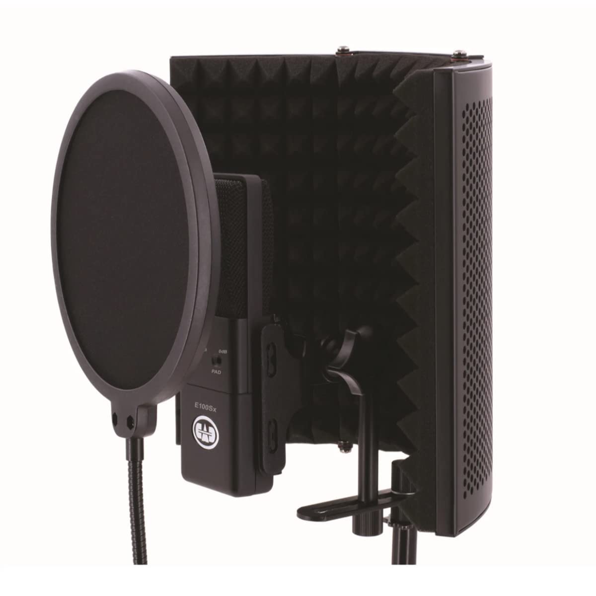 CAD Audio E100SP Studio Pack with E100Sx, CX2, AS10,VP1 and Clc25, Black