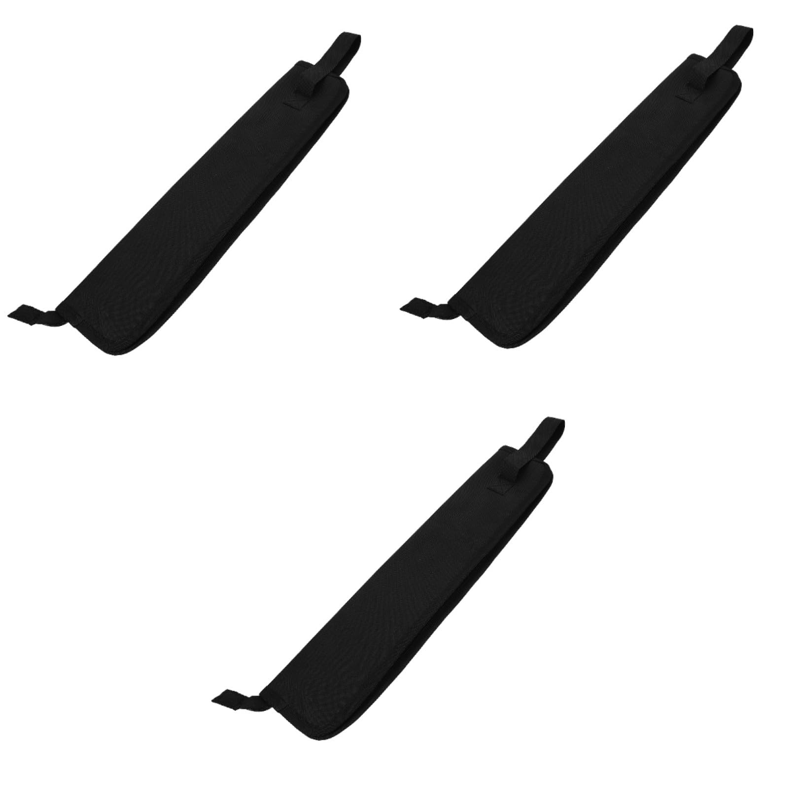 Vicasky 3Pcs Drumstick Bag Portable Storage Pouch Comfortable Grip Handle Oxford For Drummers To Organize Sticks And Accessories