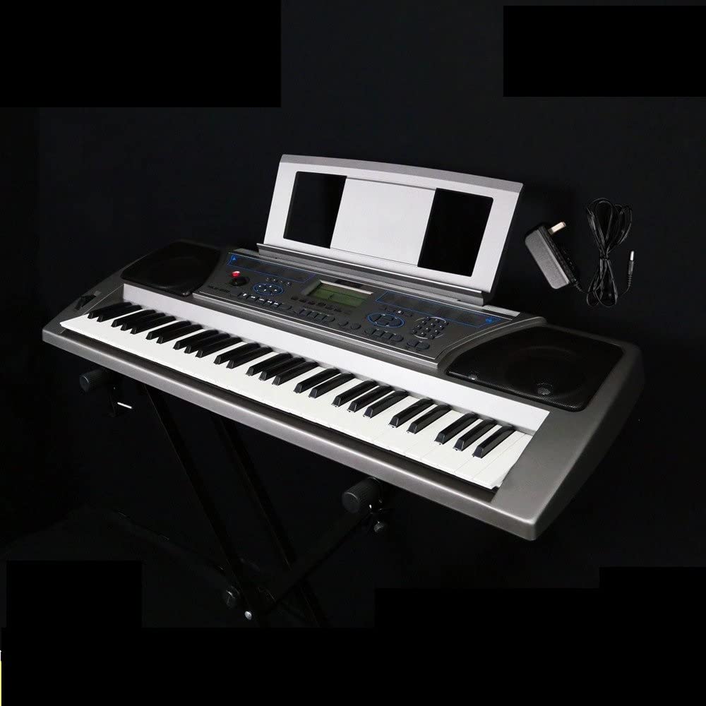 Miles MLS-200, MIDI Electronic Keyboard Complete Functions, Bluetooth, Touch Sensitive Keys