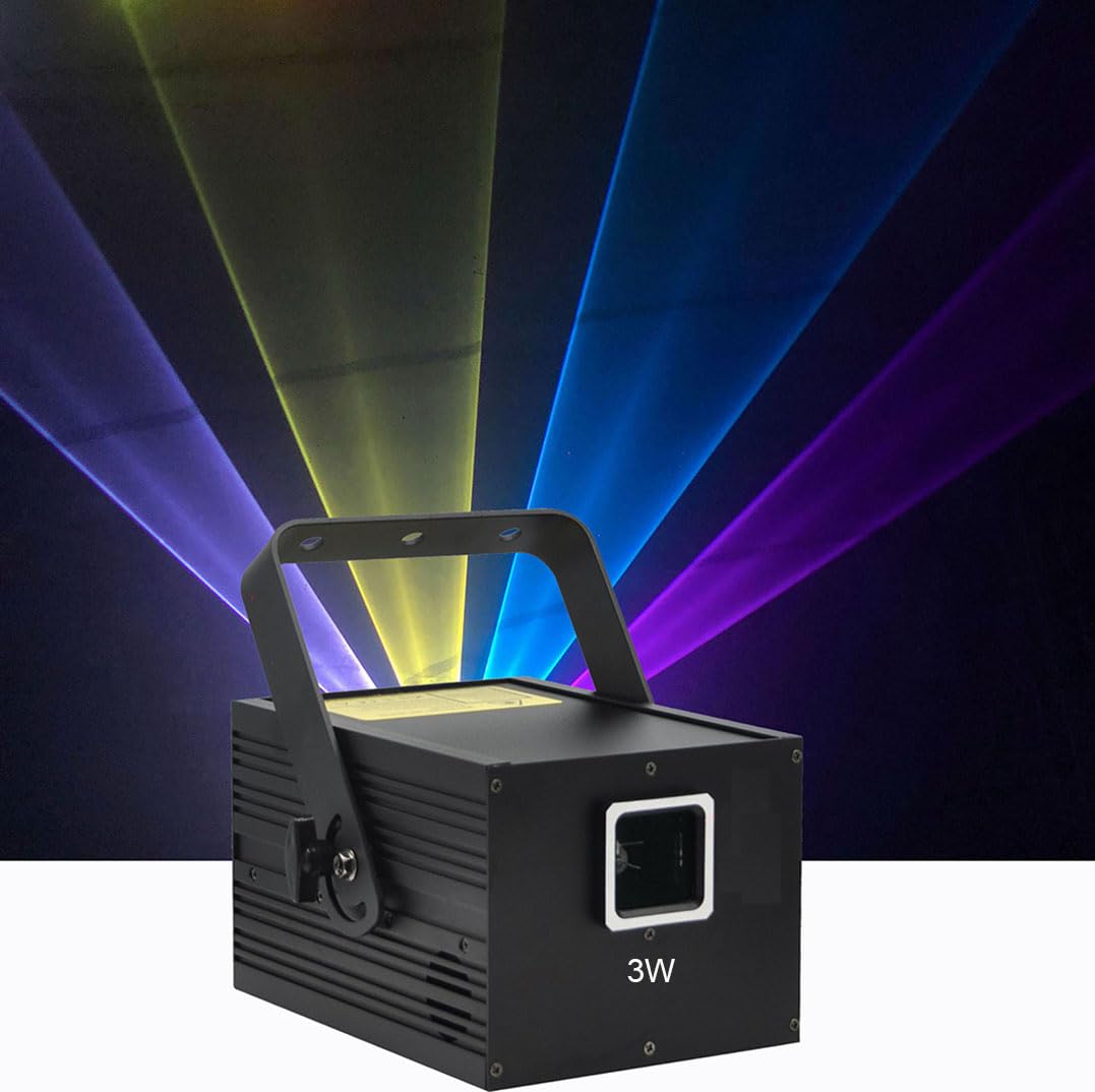 Wonsung 60W DMX Stage Lights Beam Lamp with DMX XLR Cable LED Moving Head Light dj Stage Lighting Projector for Christmas Dance 