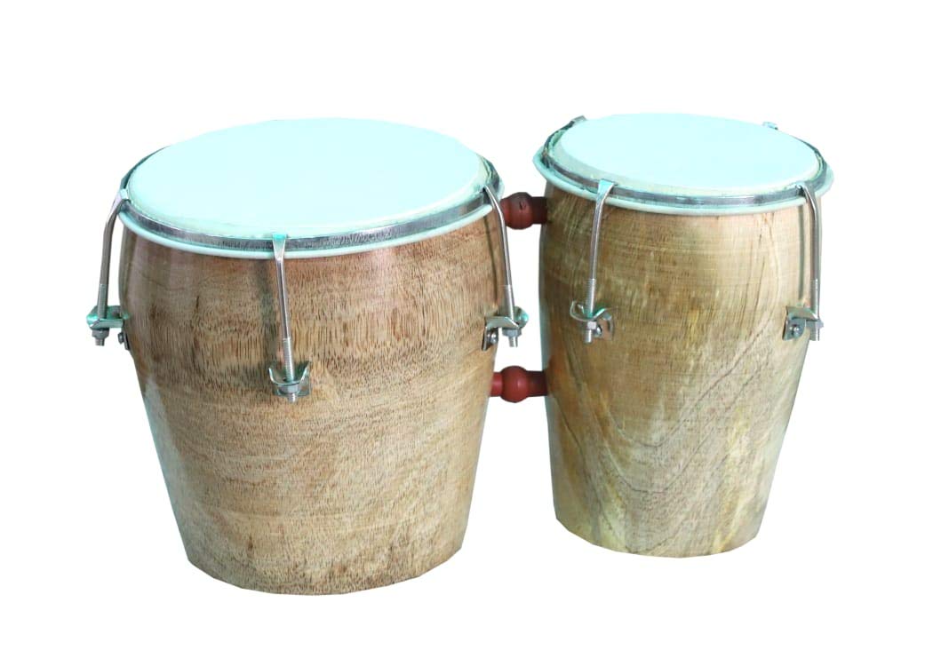 SM SAI MUSICALS 1 Piece Bongos First Quality. natural colour.