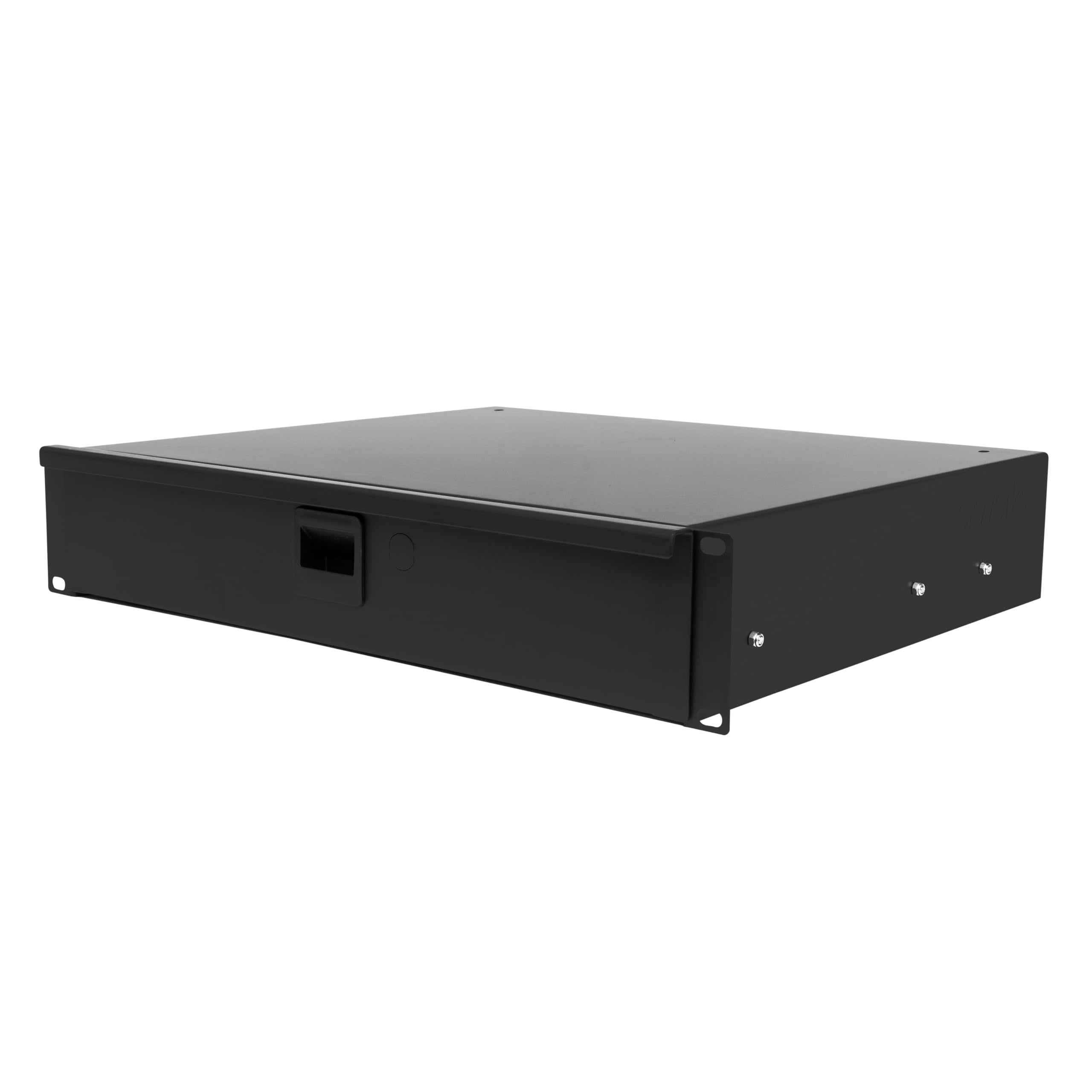 Gator Rackworks Wireless Microphone Rack Mount Drawer - Fits 4 Wireless Microphones and Body Packs, 2U Design (GRW-DRWWRLSS)