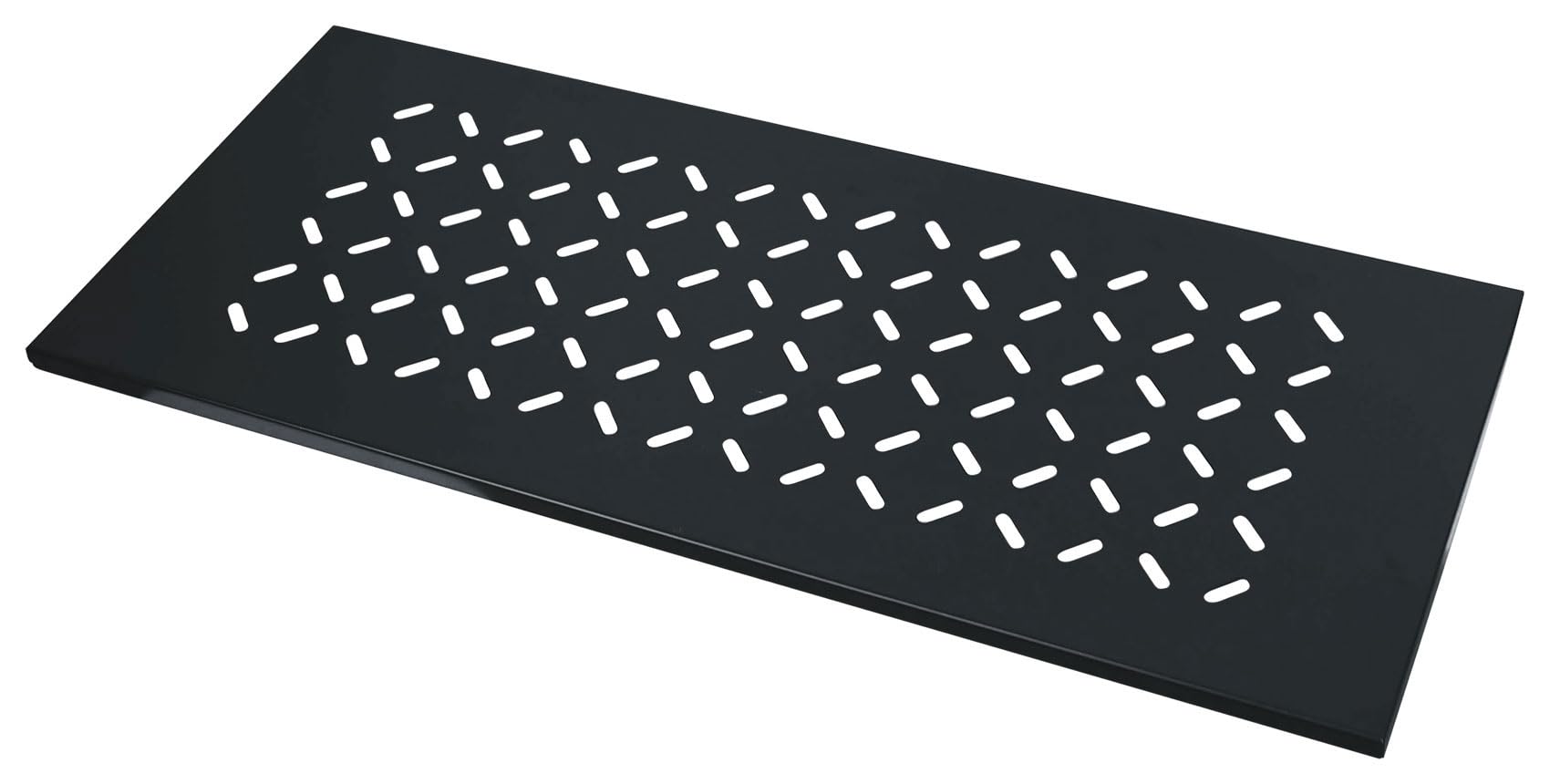 Rockville P-SHELF Heavy-Duty Steel Shelf for Platform Keyboard Stands, Converts to DJ Table, Large 39.37 Surface, Compatible wit