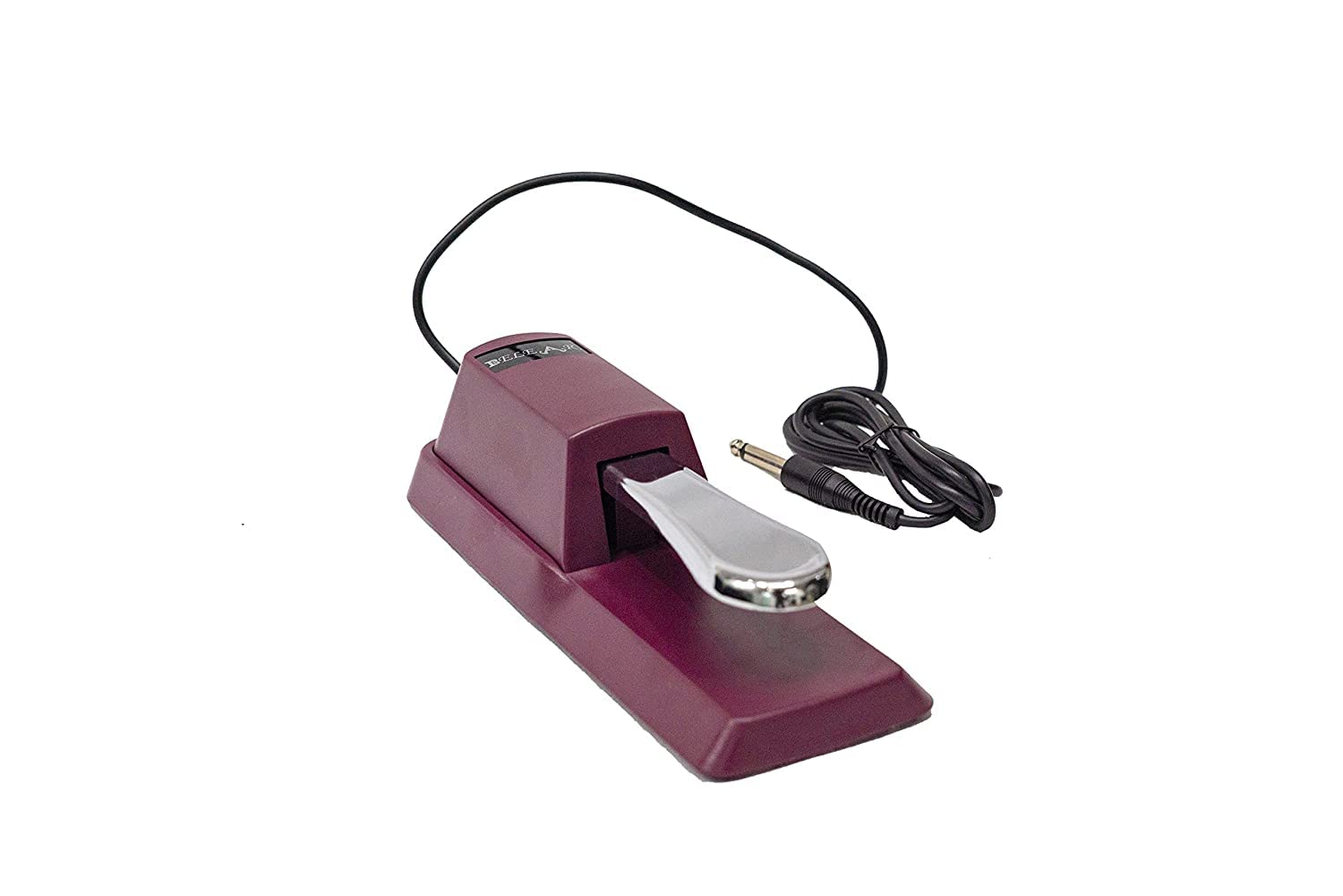Belear Universal Foot Sustain Pedal For Keyboard Digital Piano Red