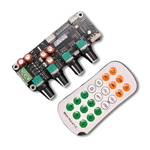 IOTaudios NE5532/ JRC4558 Bass mids Treble Bluetooth Preamplifier Volume Tone Control Board Dual AC 12V - 15V Audio Power Amplif