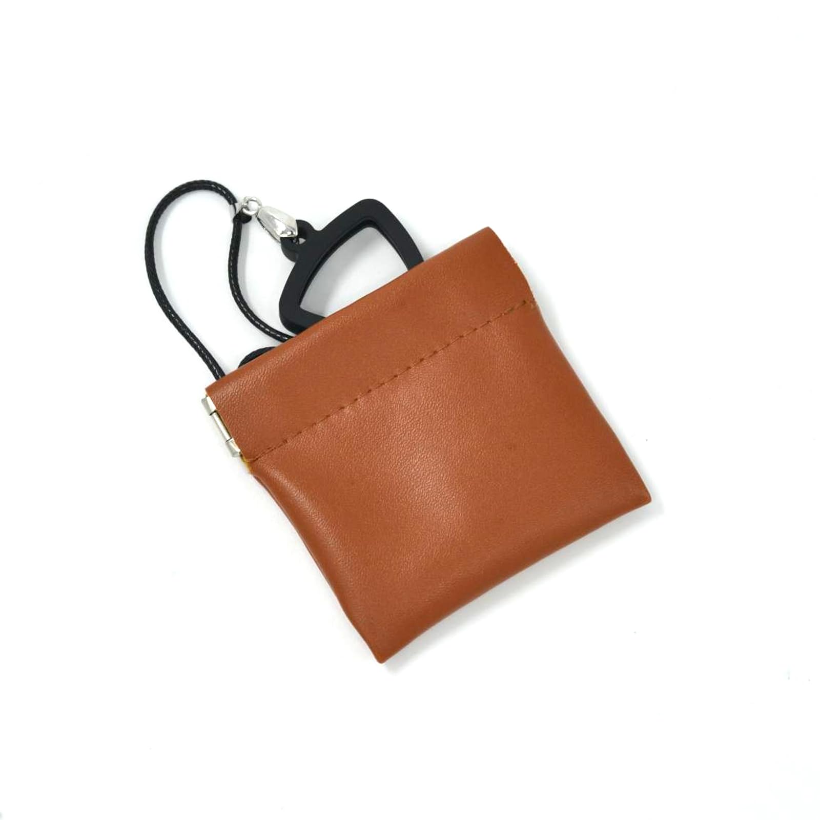 Musiin black triangular silicone guitar pick necklace, double-sided universal design, fashionable and practical, suitable for mu