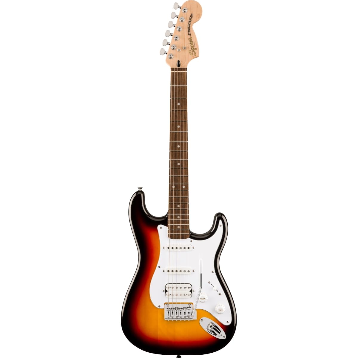 Squier by Fender Affinity Stratocaster Jr. HSS 3-Color Sunburst