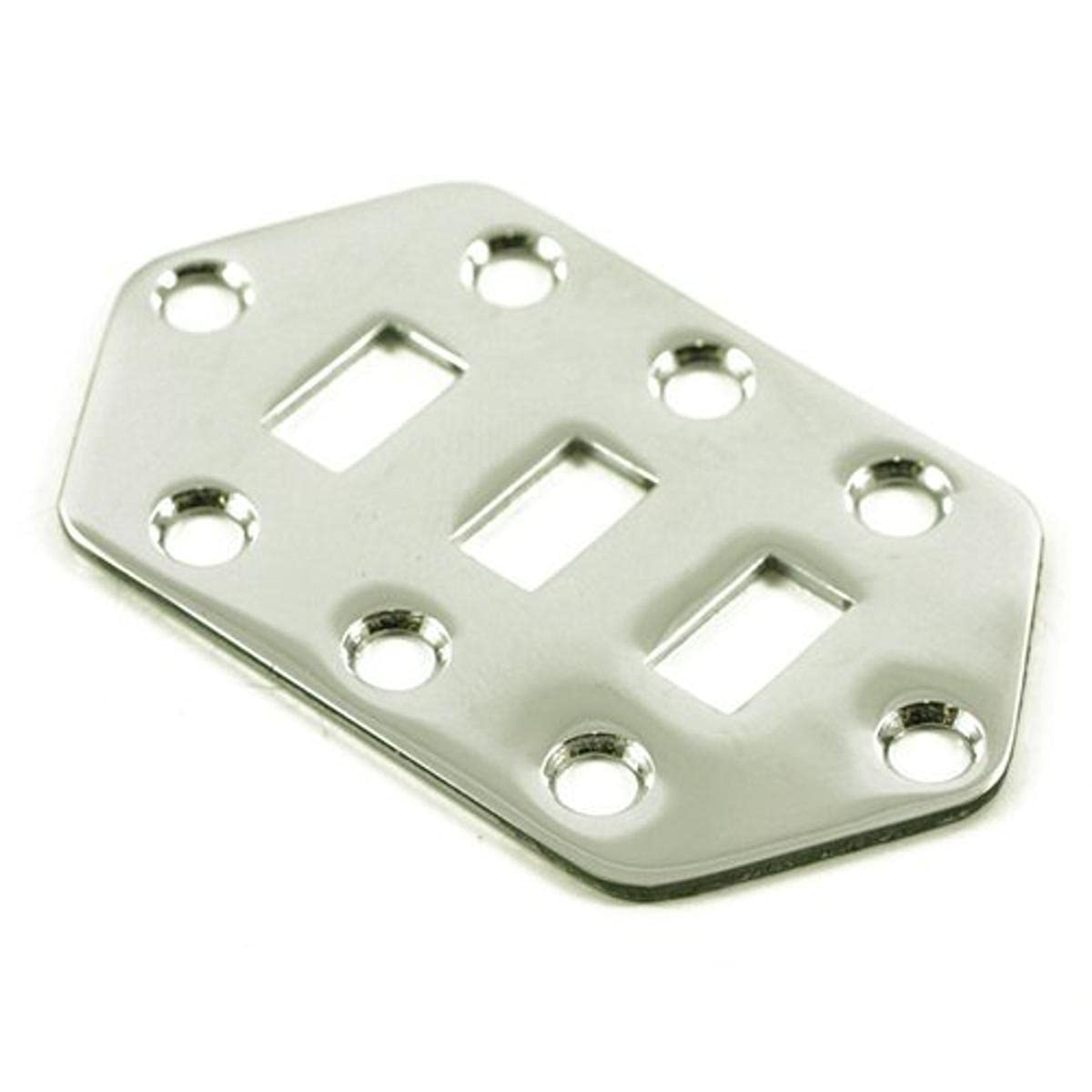 Fender Jaguar Pickup Selector Switch Control Plate For Electric Guitar - Chrome