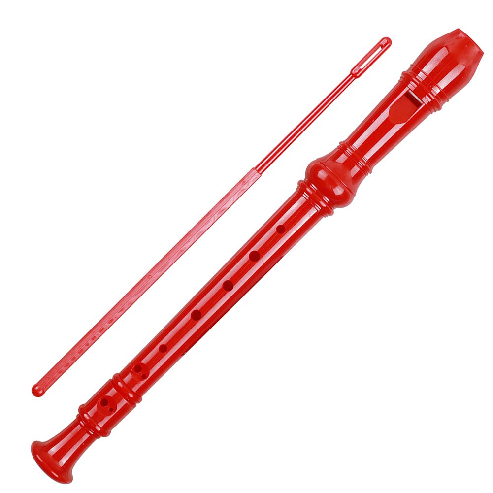 Soprano Recorder Descant Flauta Recorder 8 Hole ABS Clarinet German Style Treble flute C Key With Fingering Chart Instructions w
