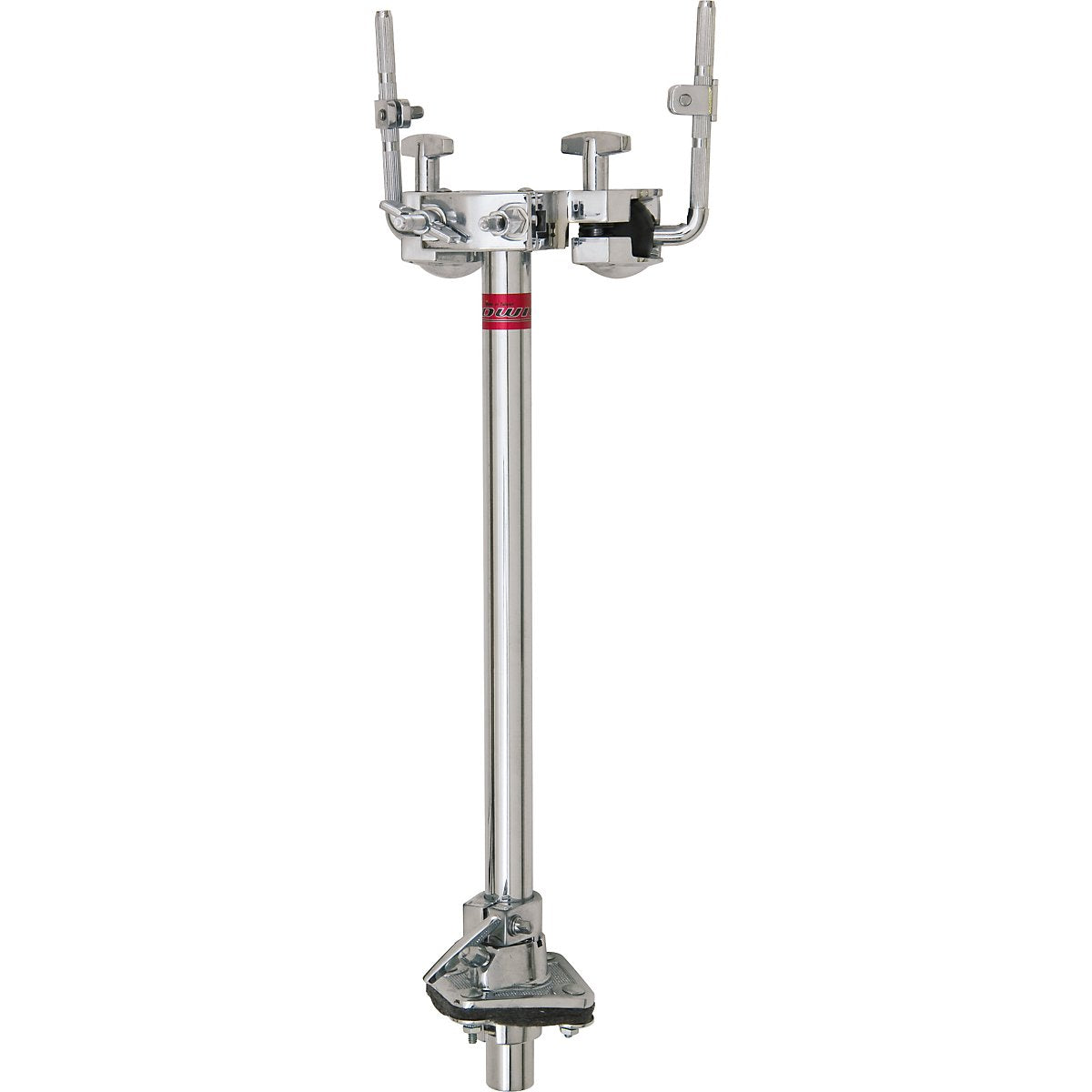 Ludwig LR2980MT Rocker Double Tom Mount Post 9.5mm w/ P1610D Mounting Plate | Percussion Drum Tom Hardware | Double Tom Holder
