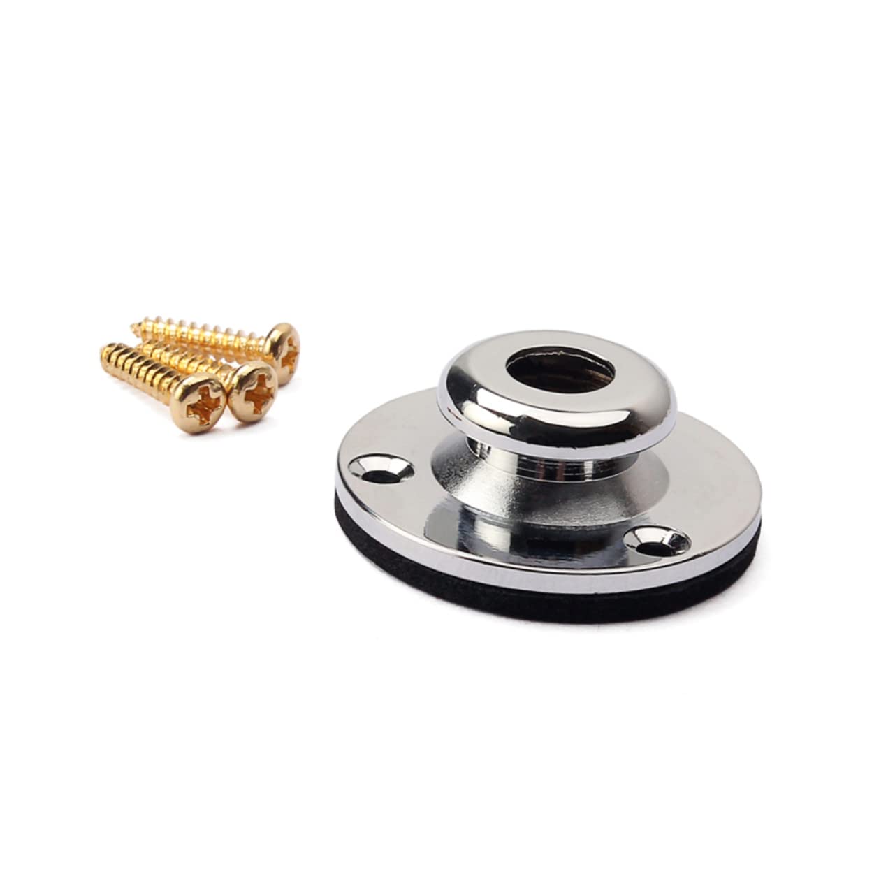 SHOWERORO End Pin Strap Button Guitar Replacement Strap Screw Endpin Jack Guitar Strap Screw Ukelele Strap Guitar Screw Kit Guit