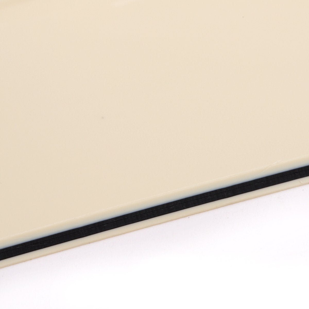 Musiclily Pro 5-String 10-Hole Contemporary J Bass Pickguard for Fender Mexican Jazz Bass, 3Ply Cream