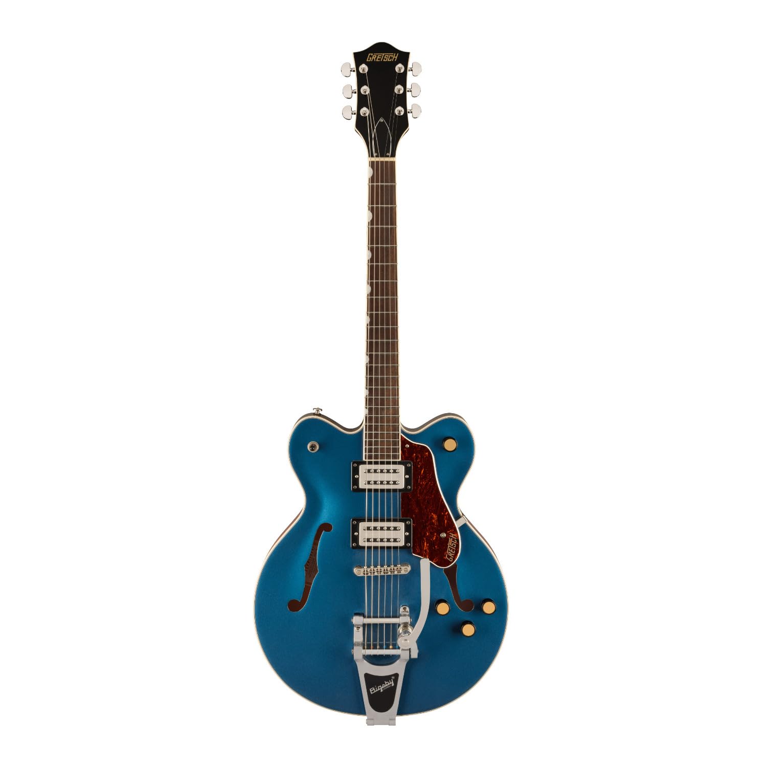 Gretsch G2622T Streamliner Center Block Double-Cut Laurel Fingerboard and Maple Body Guitar with Bigsby, Right-Handed (Dark Deni