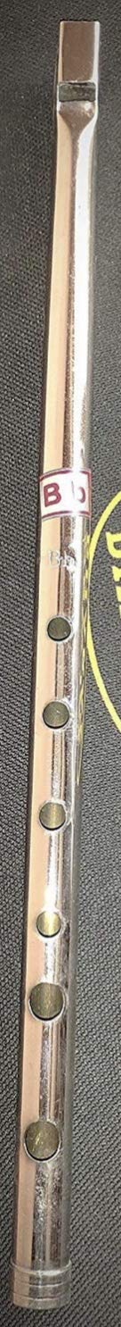 Sai Musicals Flute Brass 6 Hole 2 Pcs