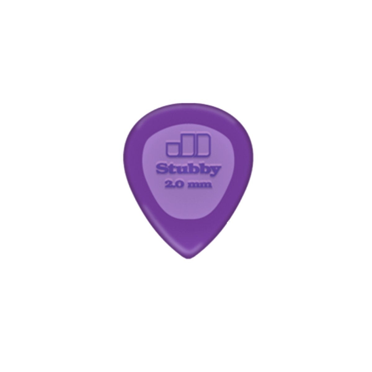 Dunlop Big Stubby, Light Purple, 2.0Mm, 24/Bag