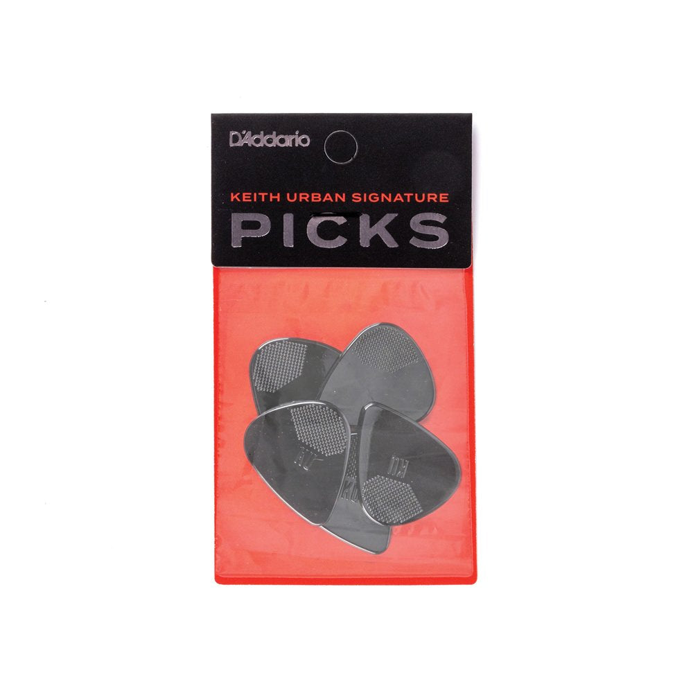 D'Addario Keith Urban Signature Ultem Guitar Picks - 3 Sided Playing Surfaces For 3 Distinct Tones - 5-Pack, 1.65Mm-X-Heavy