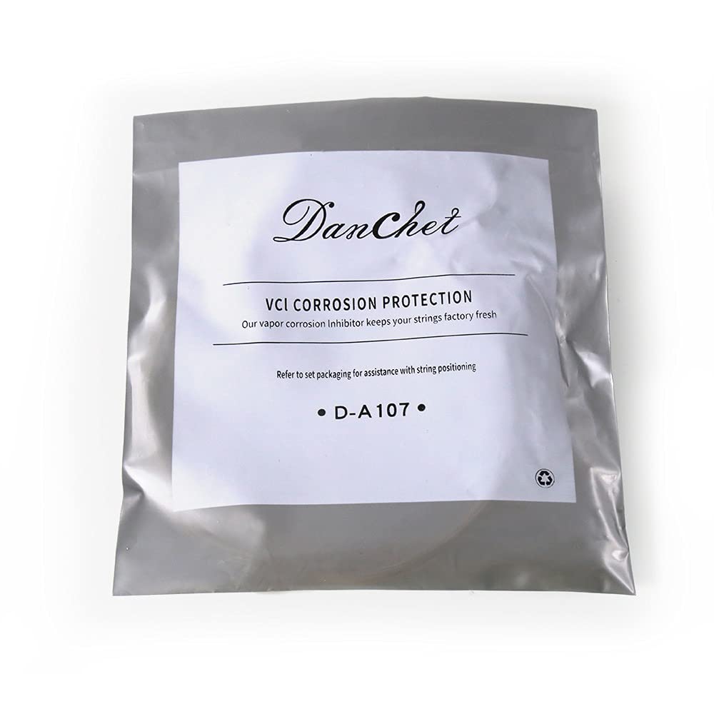 Danchet A107 Acoustic Guitar Strings,Phosphor Bronze,Medium Hard(1 Set)