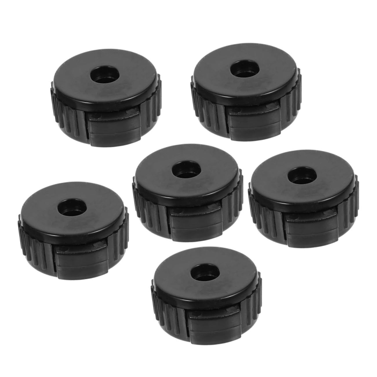 Goohochy 6Pcs Quick Release Cymbal Nuts For Drum Set Quick-Set Cymbals Caps Replacement Cap