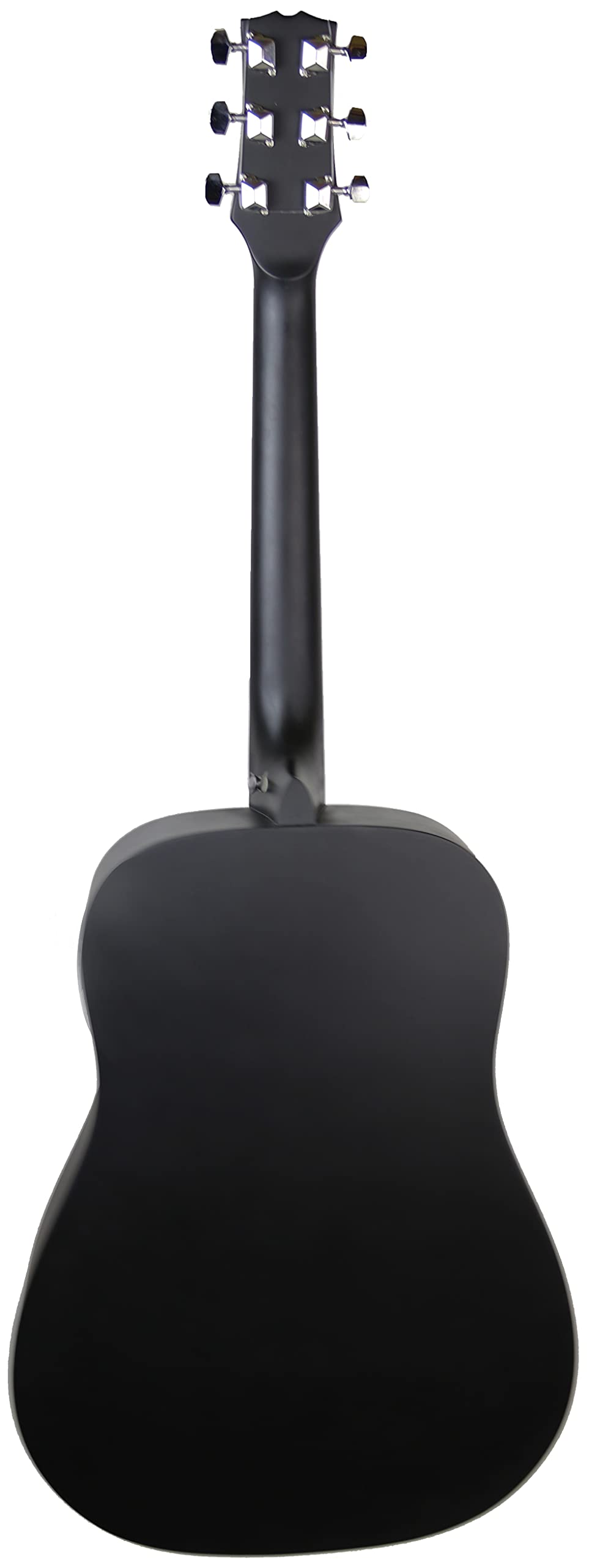 Jasmine S35 Dreadnought Acoustic Guitar - Matte Black Bundle with Gig Bag, Strings, Tuner, Strap, Picks, Instructional Book, Aus