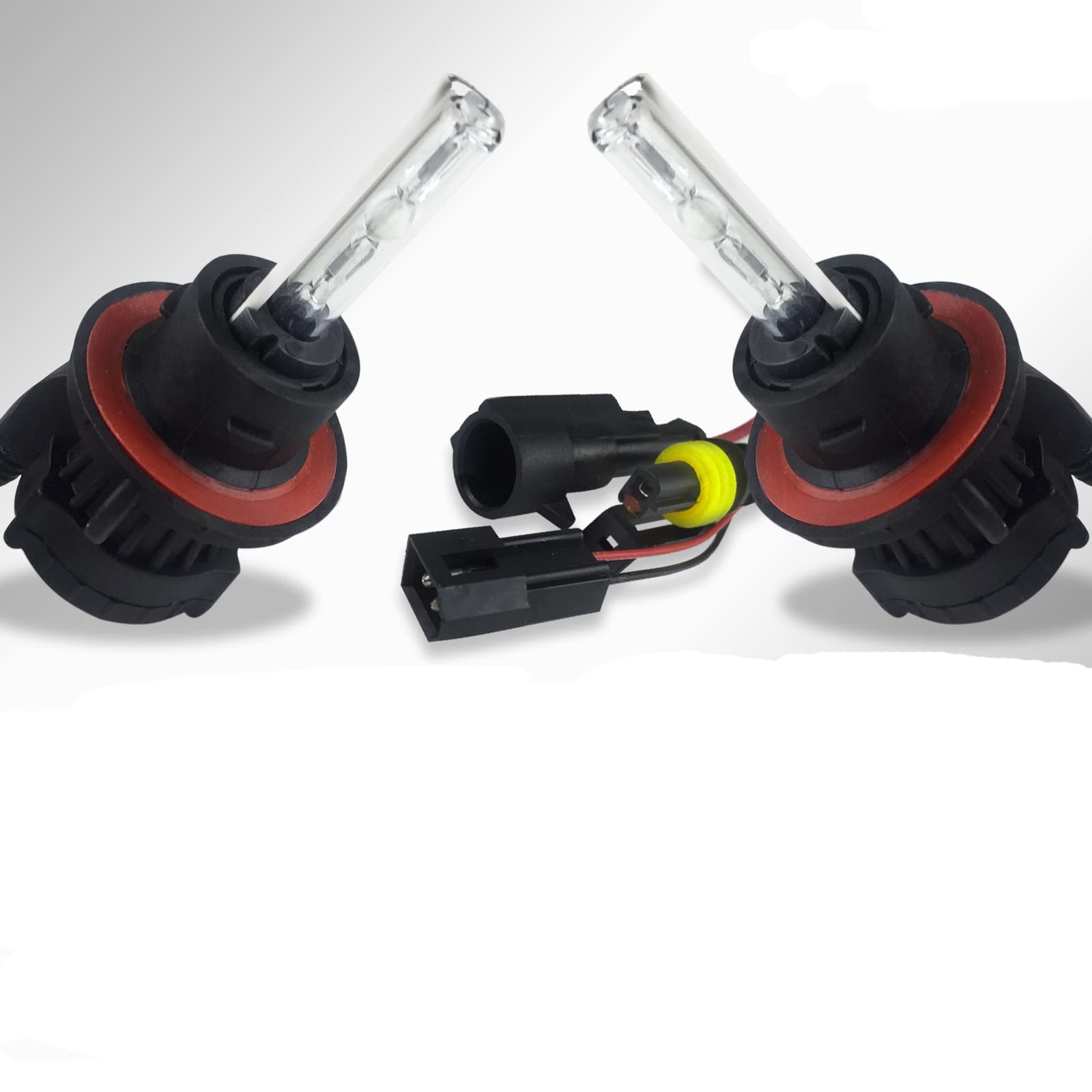 Innovited Hid Xenon H13 9008 Pink Bi Xenon Hilo Hid Replacement Bulbs (1 Pair)