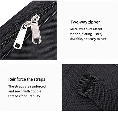 Evil Hair Guitar Bag 40 41 42 Inch Oxford Fabric Guitar Case Colorful Edge Gig Bag Double Straps Padded 8mm Cotton Soft Waterpro