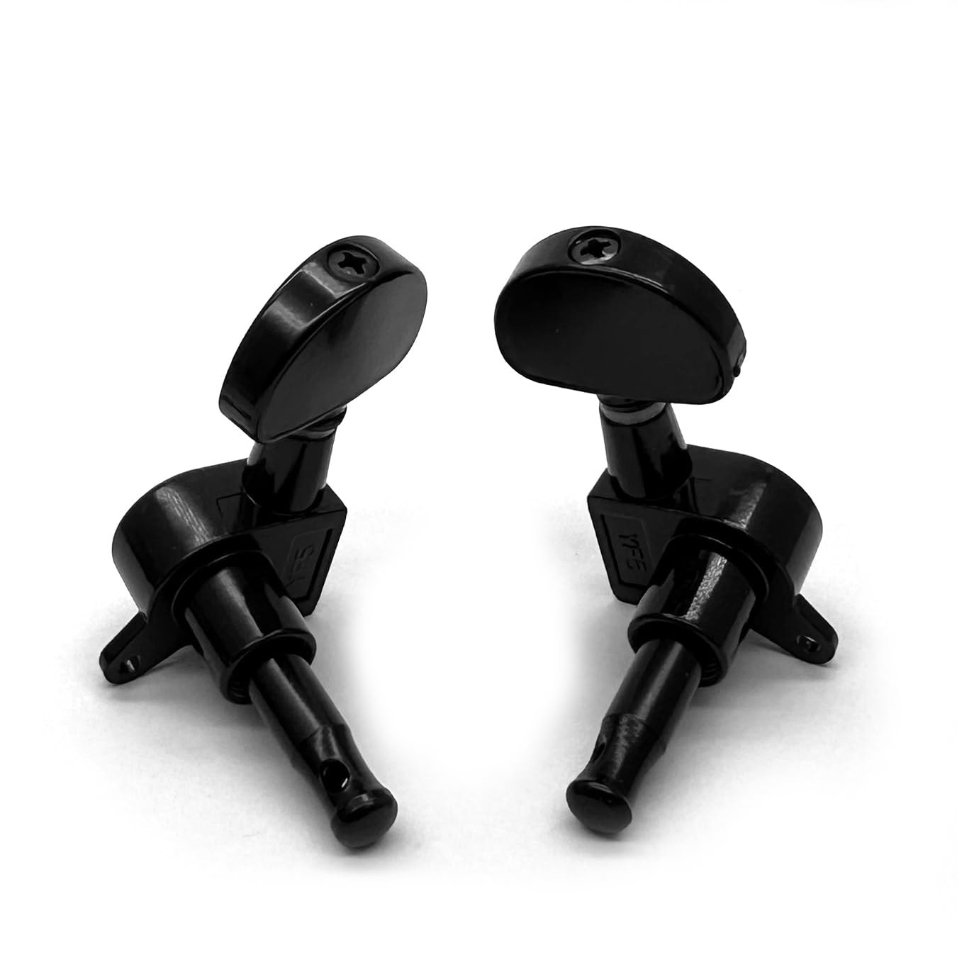 harpfeas 6 Pieces 3L3R Guitar tuner pegs,Big Semicircle Sealed guitar tuning pegs tuners machine heads,for Acoustic or Electric