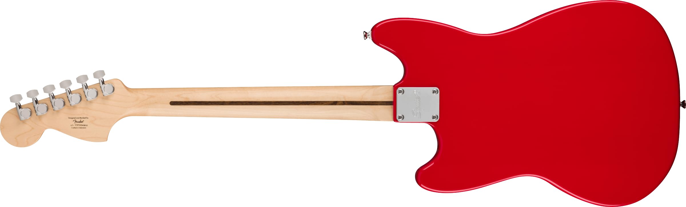 Squire Sonic Mustang Electric Guitar, Torino Red, Maple Fingerboard