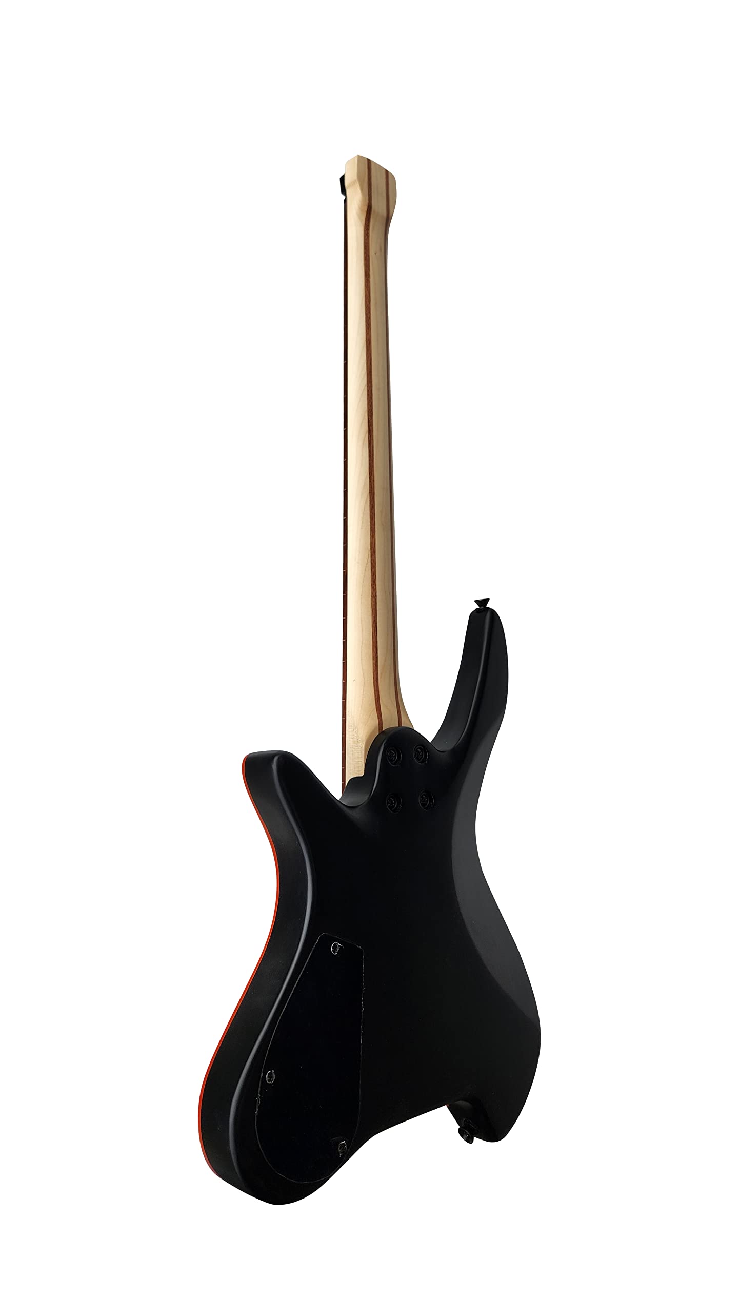 IYV IYV-ISHL-500 6-String Headless Electric Guitar, 3-Tone Sunburst, Right, Orange (ISHL-500)