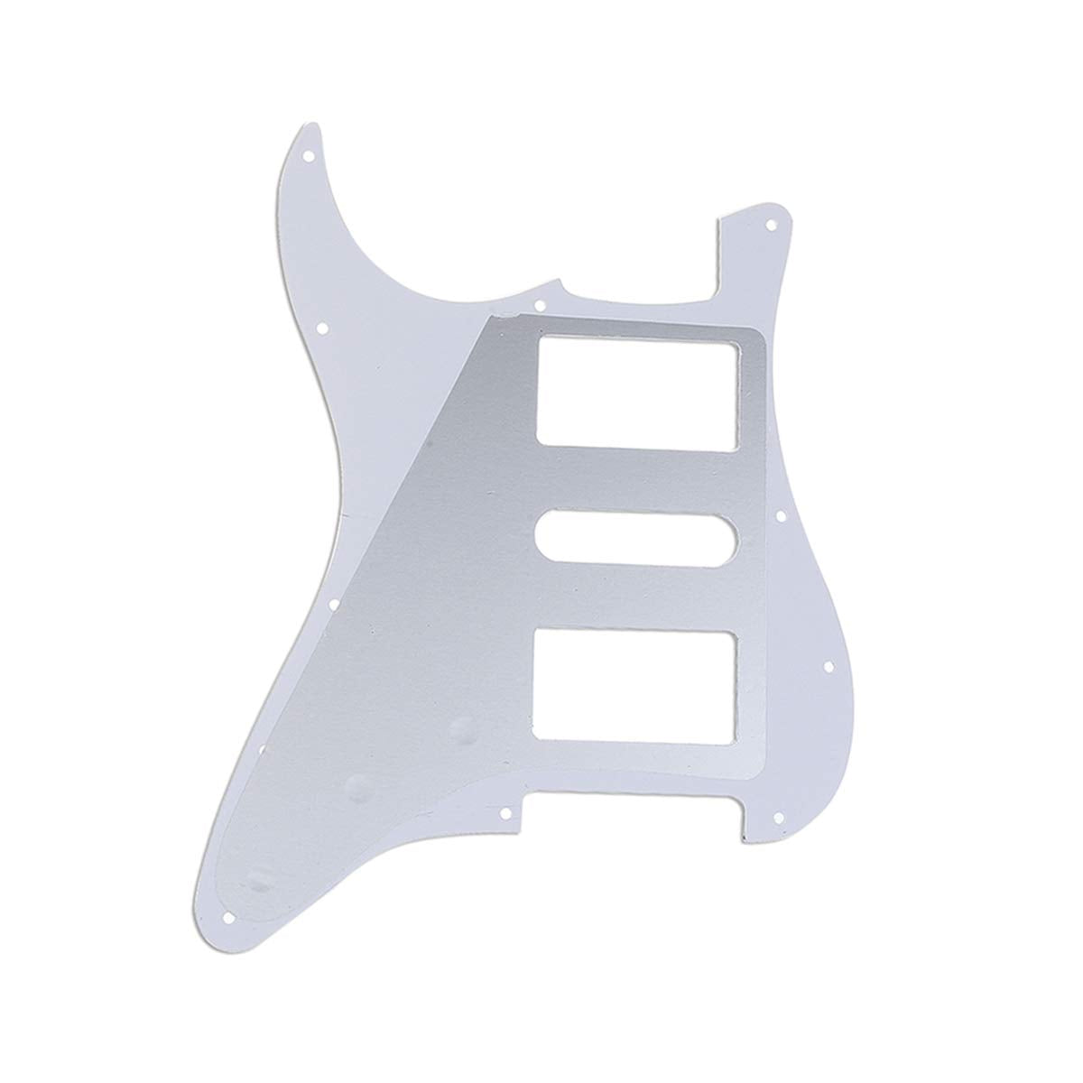 Musiclily Pro 11 Hole HSH Guitar Pickguard Scratch Plate for Fender US/Mexico Standard Stratocaster Strat ST Modern Style, 3Ply