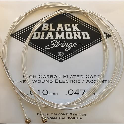Black Diamond Strings N754L Acoustic Silver Wound Light .011P.014P.025S.031S.040S.051S