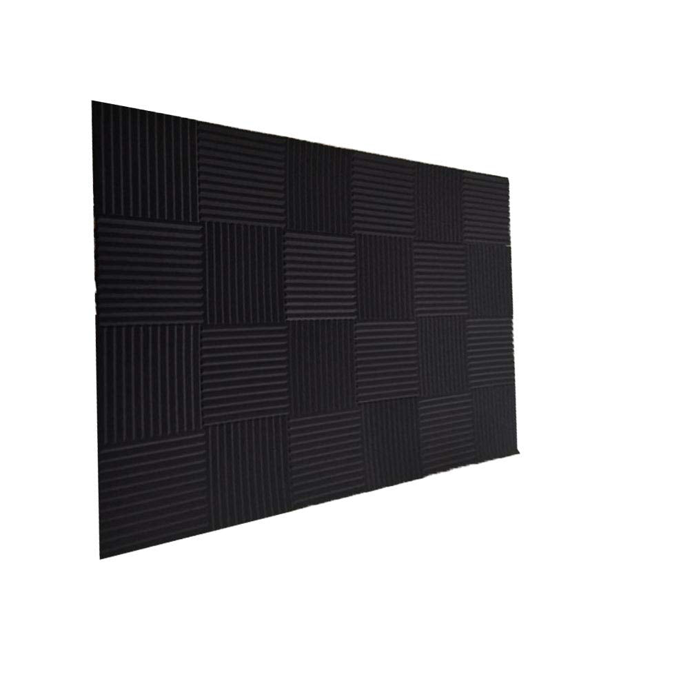 Burdurry 50 Pack Acoustic Panels Soundproof Studio Foam for Walls Sound Absorbing Panels Sound Insulation Wedge for Studio, 1''