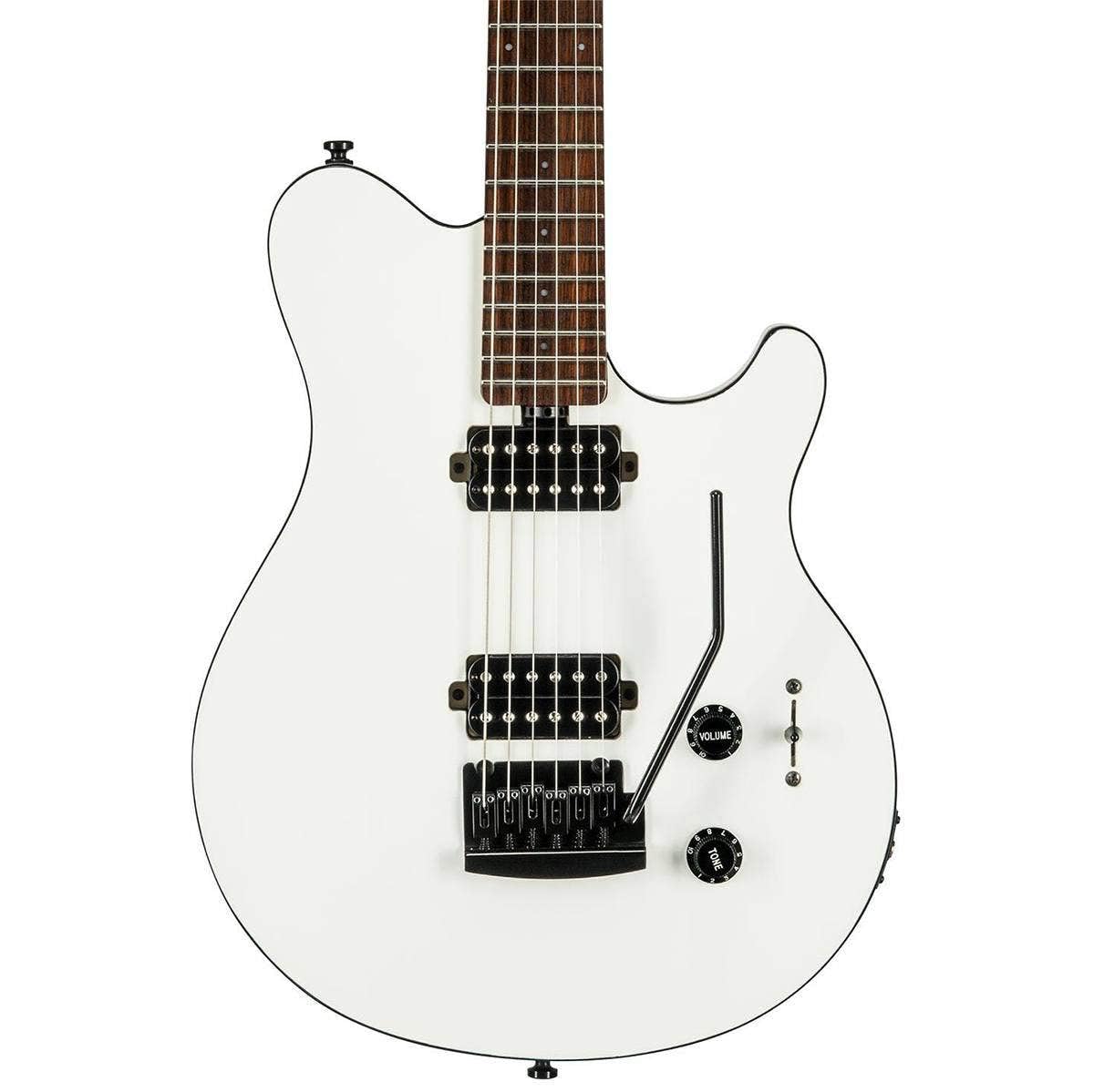 Sterling By Music Man Ax3S-Wh-R1 Axis In White With Black Body Binding