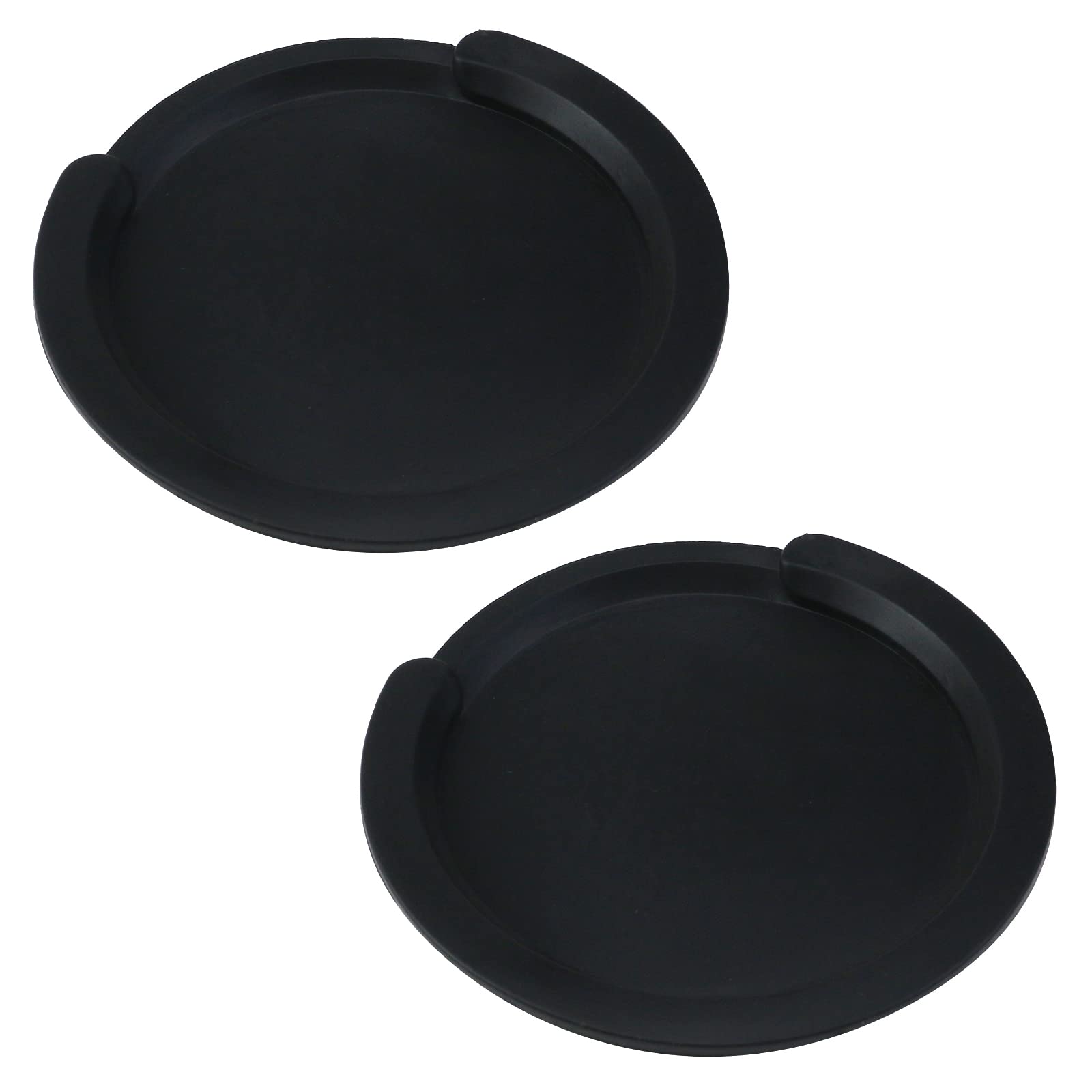 Chinflly Pack Of 2 Guitar Soundhole Cover,4 Inch Soft Rubber Guitar Sound Hole Block For 38 39 40 41 Inch Acoustic Guitar