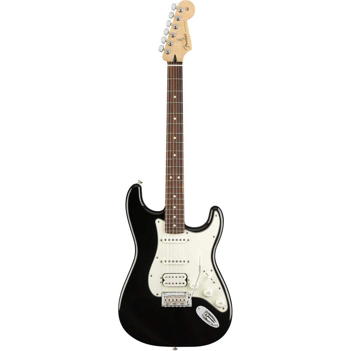 Fender Player Stratocaster Hss Electric Guitar, Black, Pau Ferro Fingerboard