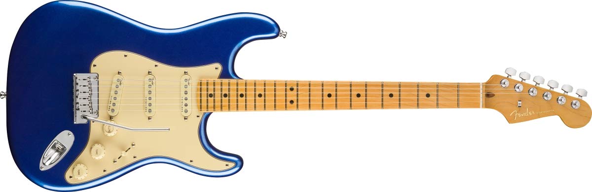Fender American Ultra Stratocaster - Cobra Blue with Maple Fingerboard