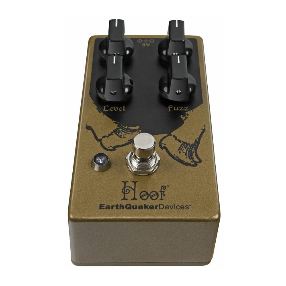 EarthQuaker Devices Hoof V2 Germanium/Silicon Hybrid Fuzz Guitar Effects Pedal
