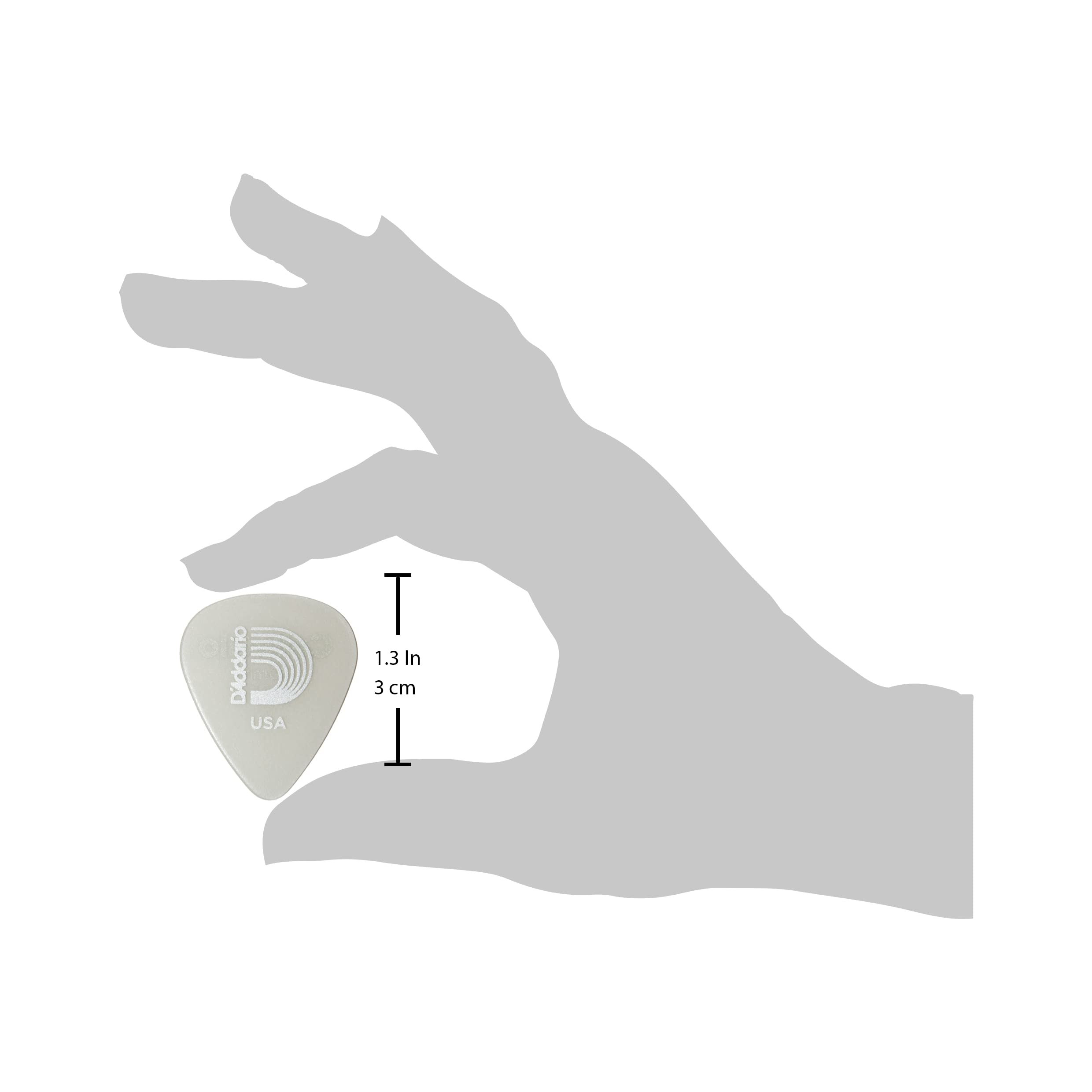 D'Addario Cellu-Glow Guitar Picks, Light, 10 pack