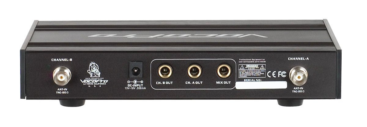 VocoPro UHF-3200 UHF-Dual Channel Wireless Microphone System