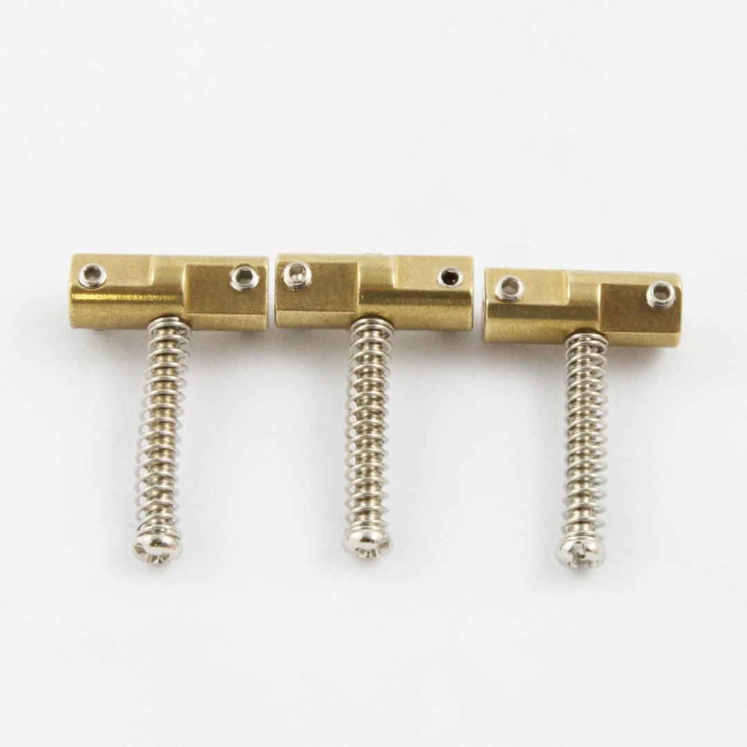 Allparts Bp-2327-008 Wilkinson Compensated Brass Saddle Set
