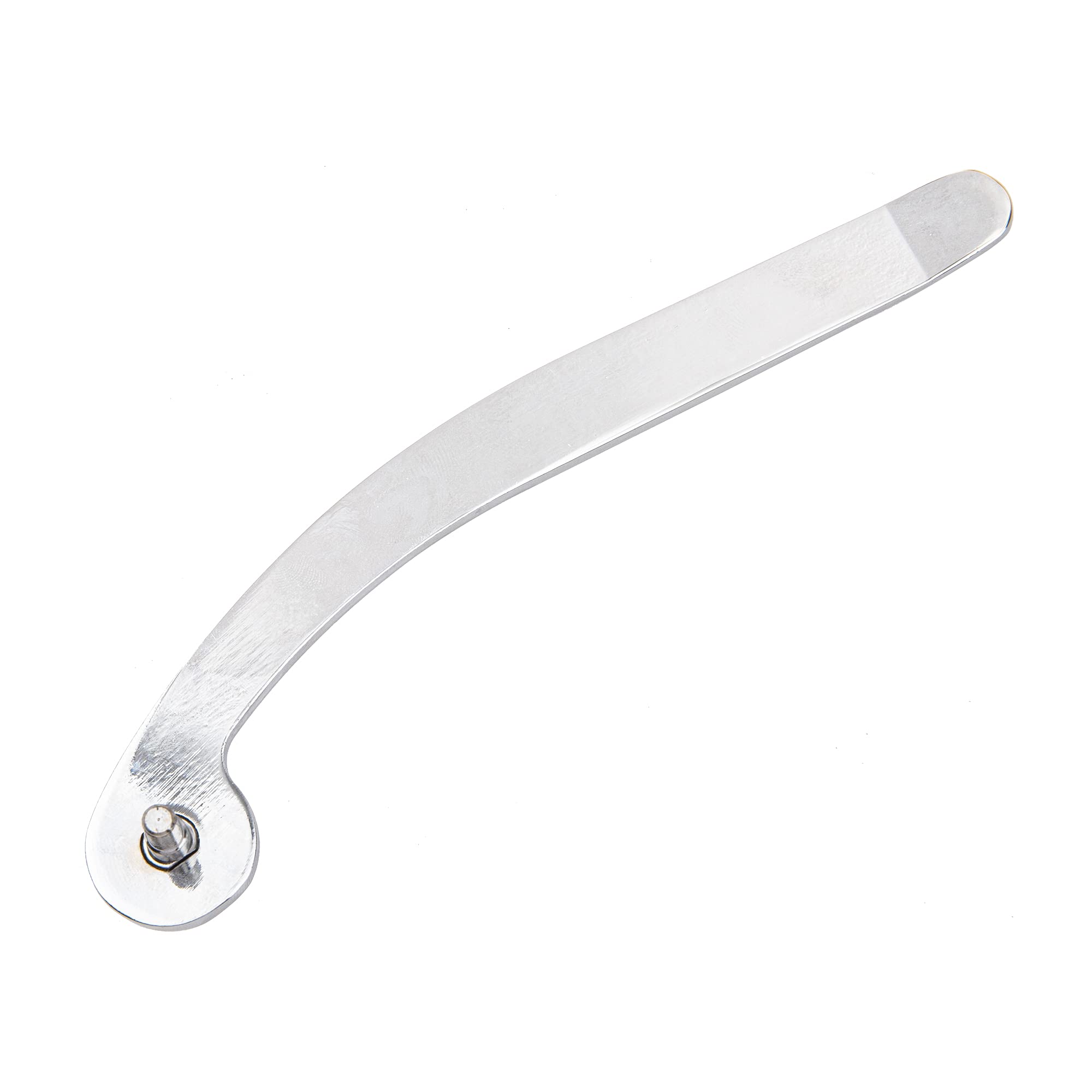 1Set Yootones Guitar Vibrato Bridge Tremolo System Arm Whammy Bar with Nut Spring Compatible with Electric Guitar (Silver)