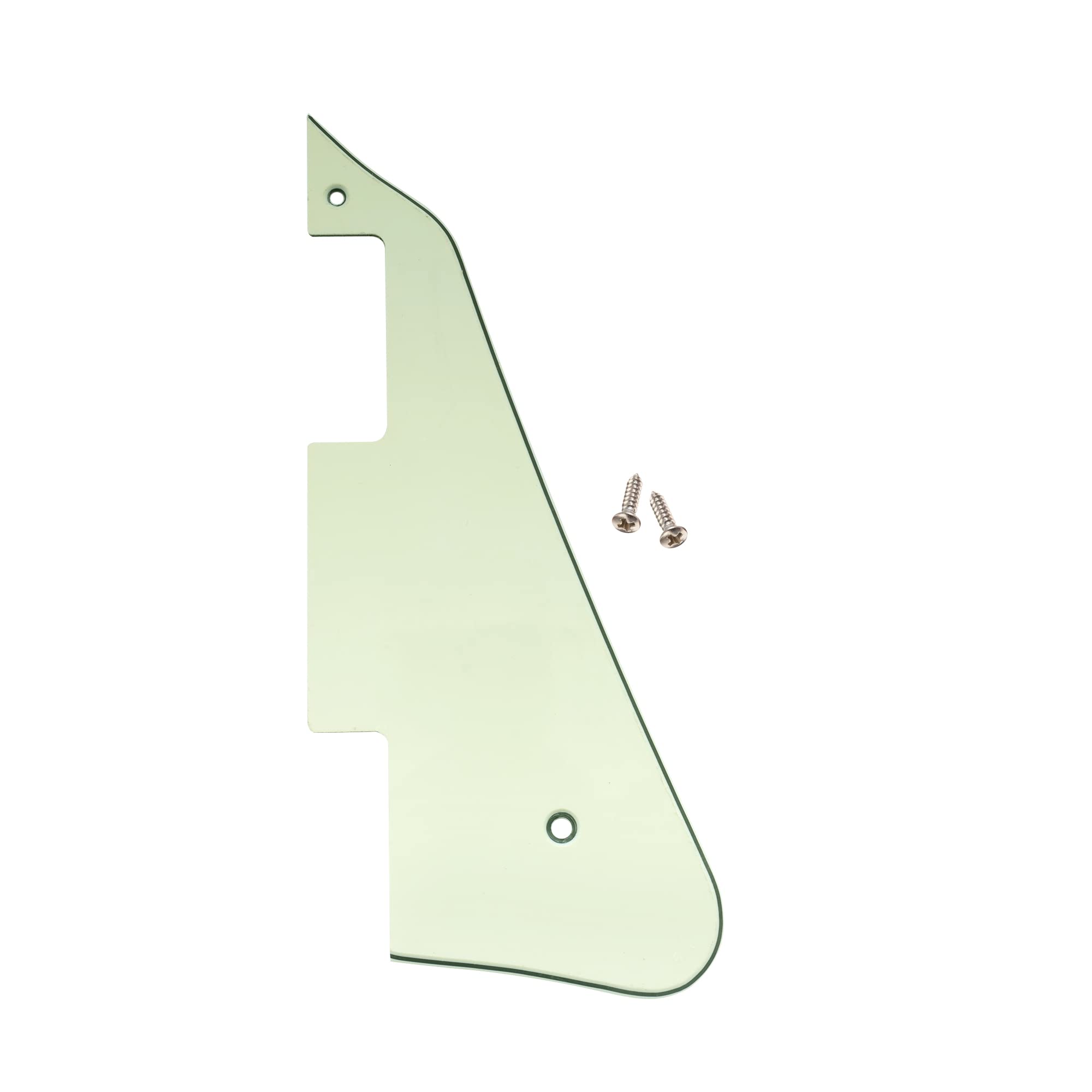 Musiclily Guitar Pvc Pickguard Plate For Standard Epiphone Les Paul Lp Modern Style, 3Ply Ivory
