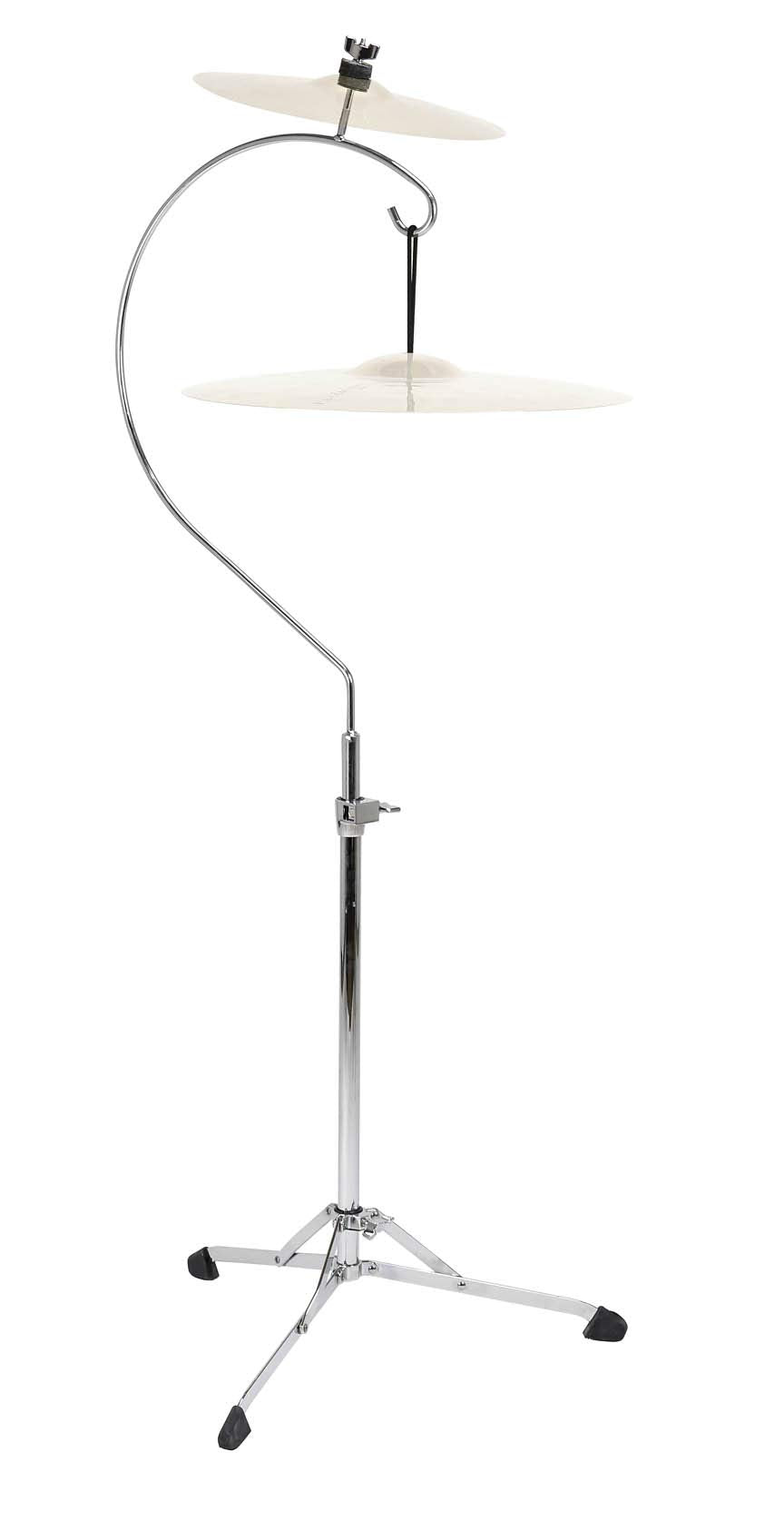 Gibraltar 8000 Series Flat Base Suspended Cymbal Stand, with Low Mass Design, and Secondary Cymbal Post, Lightweight Concert Pit