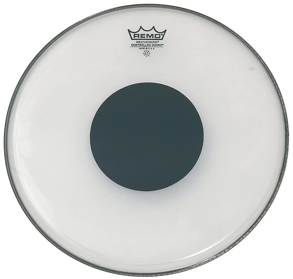 Remo Controlled Sound Clear Black Dot Drumhead - Top Black Dot, 6