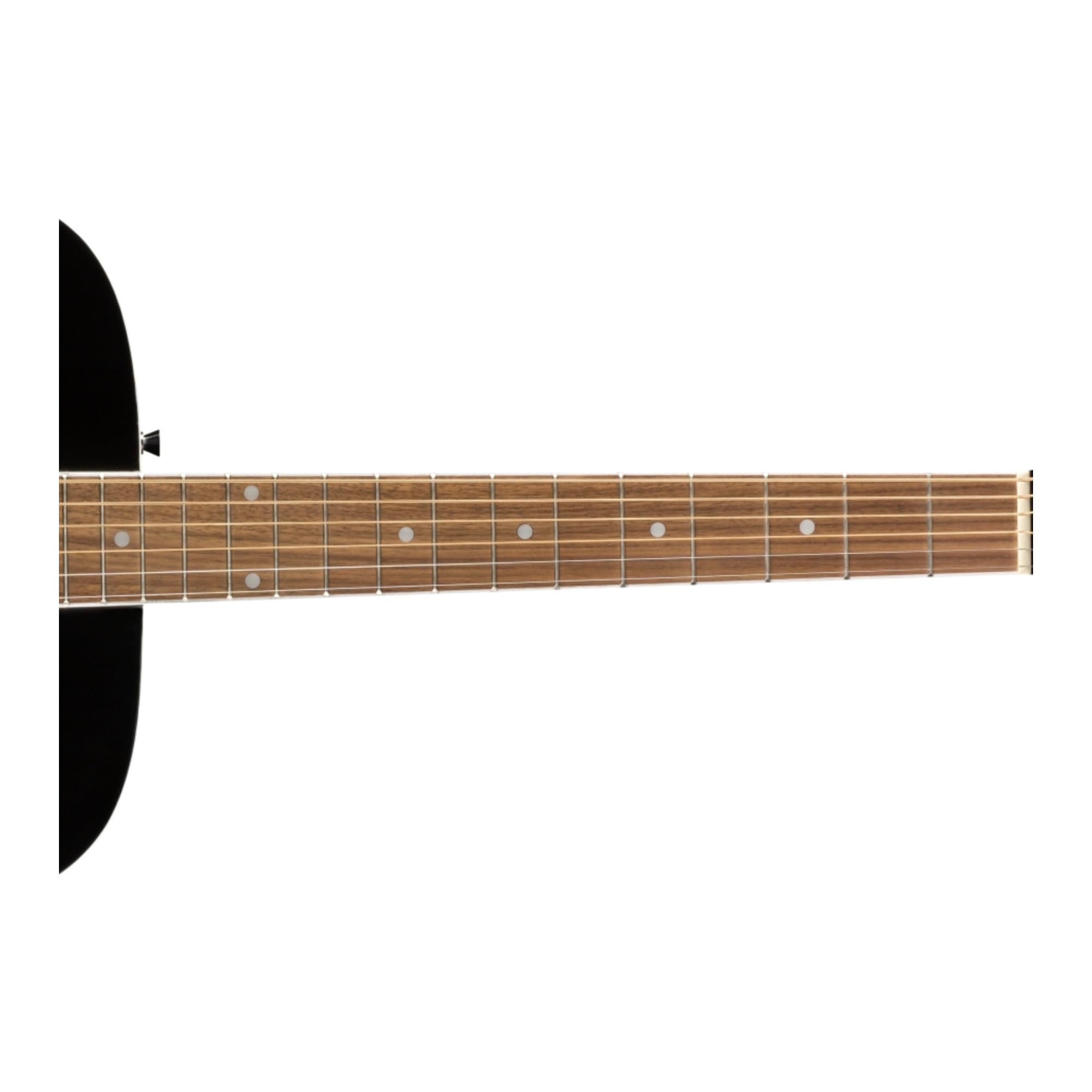 Fender FA-125 Dreadnought Acoustic Guitar, with 2-Year Warranty, Black, with Gig Bag