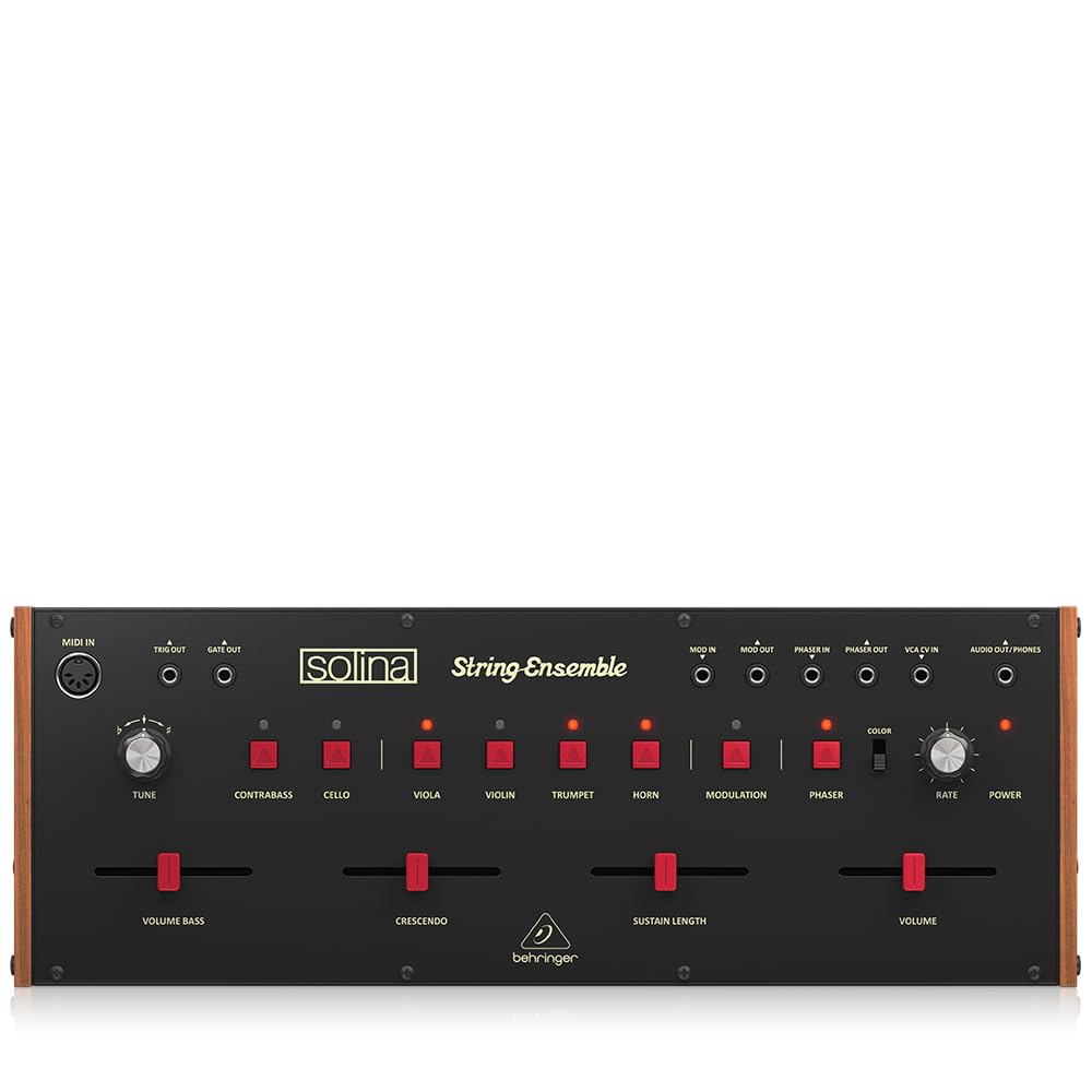 Behringer SOLINA STRING ENSEMBLE Classic Analog String Ensemble Synthesizer with 49-Voice Polyphony, BBD.